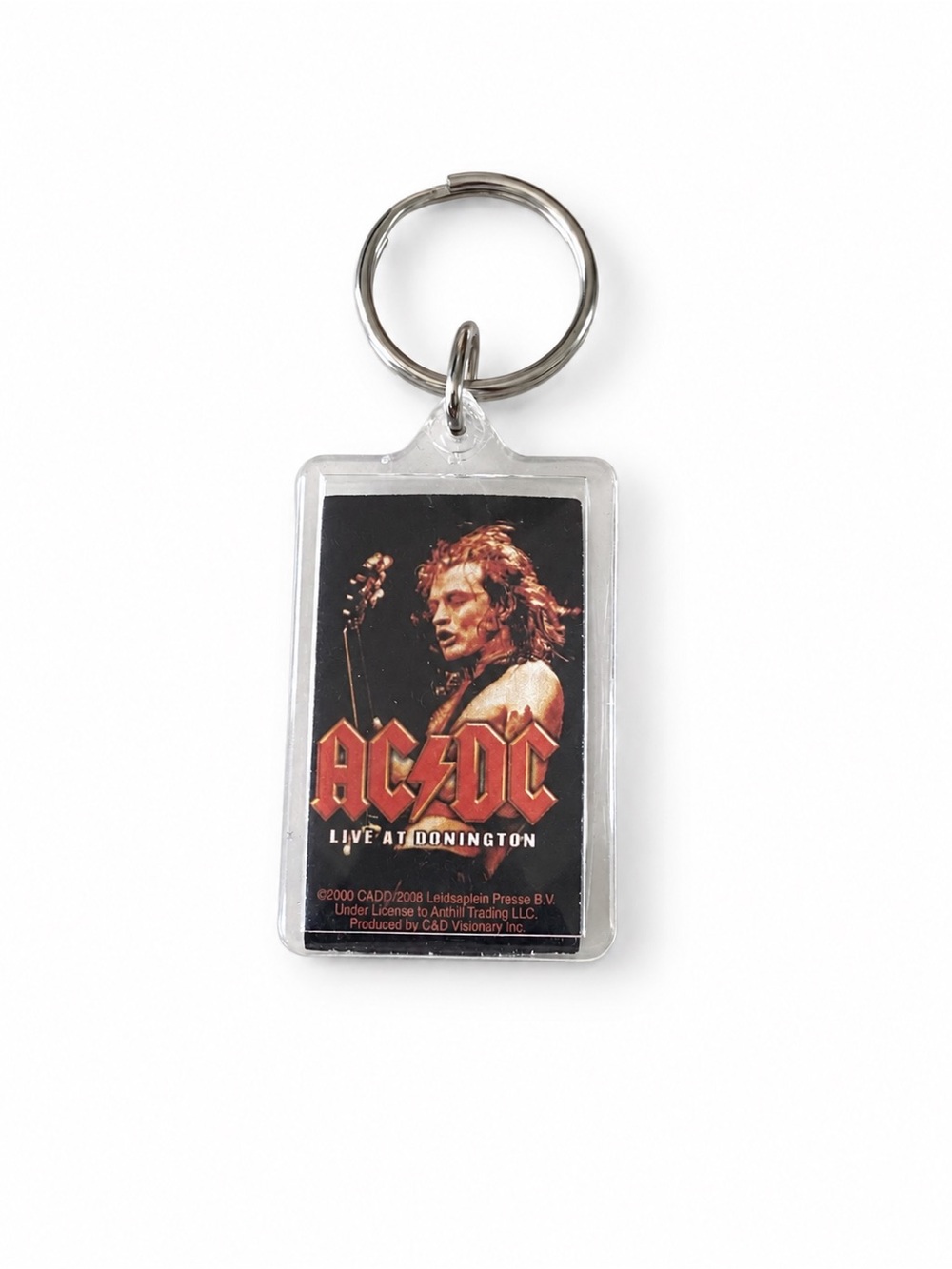 ⚡ AC/DC Live at Donington Keychain – Official Licensed Rock Band Collectible